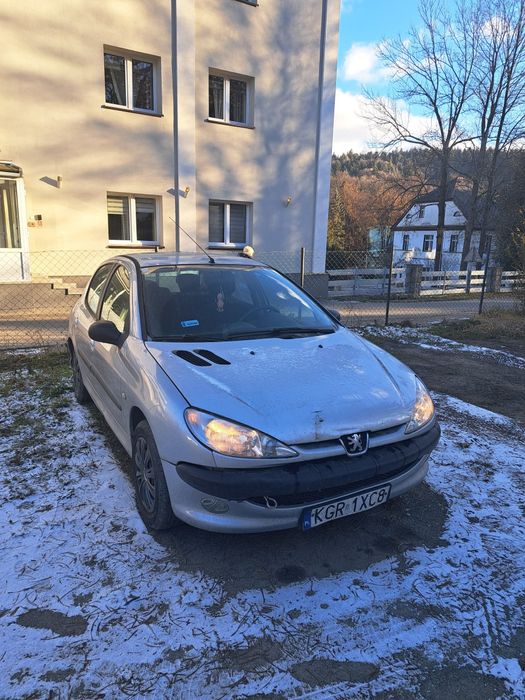 Peugeot 206 – 2004 r. – ważne OC i przegląd do 03.2026 – klimatyzacja