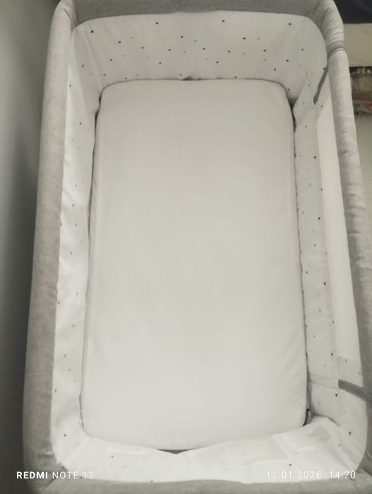 Dostawka KINDERKRAFT łóżeczko dostawne do łóżka