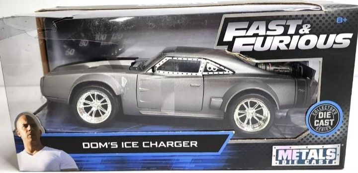 Jada 1:24 fast & furious 8 ice dodge charger r/t