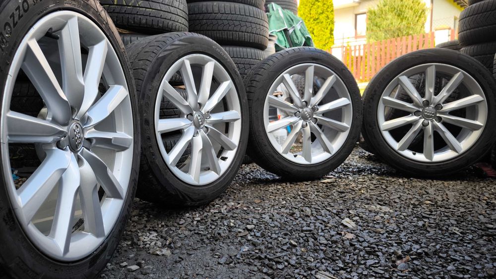 Koła Audi A4 A6 A5 A7 A8 Q5 Q3 TT VW 19 cali 5x112 ET43 opony 255/45