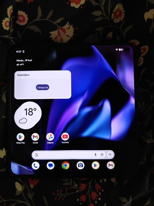 Google Pixel 9 Pro Fold 16/512 czarny stan bdb