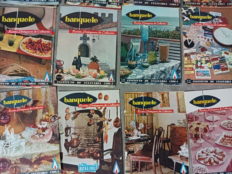 Livros antigos banquete