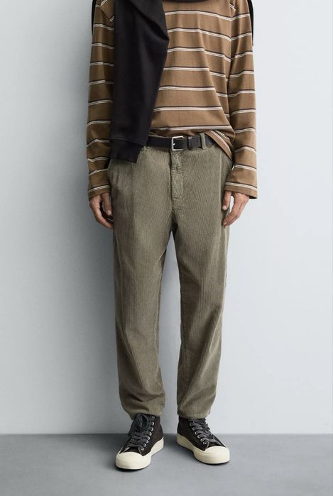 Вельветові штани, брюки Zara 42/44