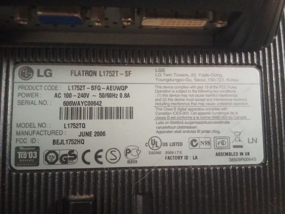 Monitor LG flation456526296085975042