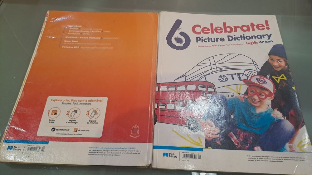 Manual escolar aluno e caderno ingles 6 ano celebrate aluno