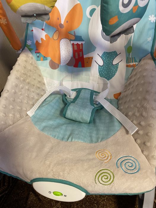 Дитяче крісло шезлонг-гойдалка 3 в 1 "rocker ricokids"