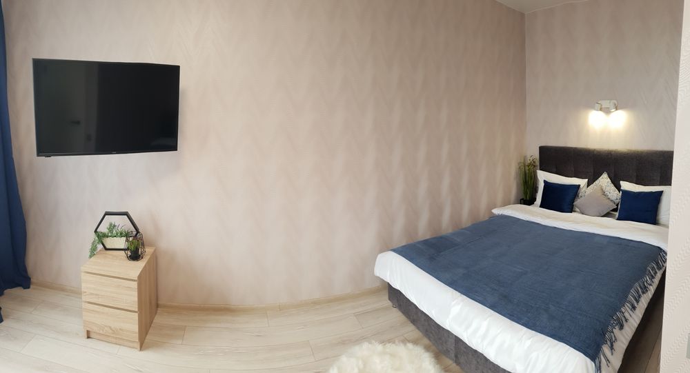 Подобово нова квартира у "Сан Франциско".Нивки. Ванна та балкон