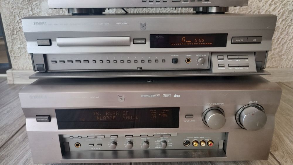 Amplituner Yamaha Dsp-a2. CD Yamaha cdx-993. I radio tx-592rds