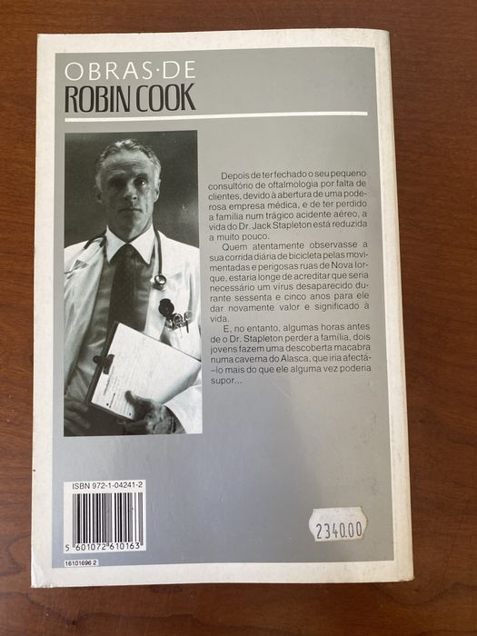 Livro Contágio de Robin Cook