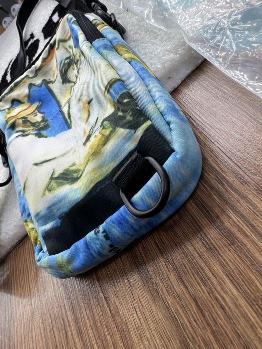 Сумка месенджер Off-White Lake Print Blue