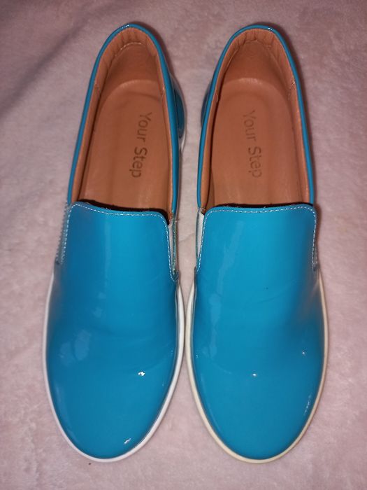 Кеды бирюзовые..