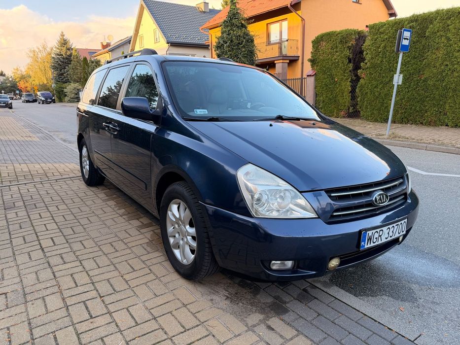 Kia Sedona KIA SEDONA II 3.8 V6 EX, 2007 r., 7 miejsc - VAT 23%