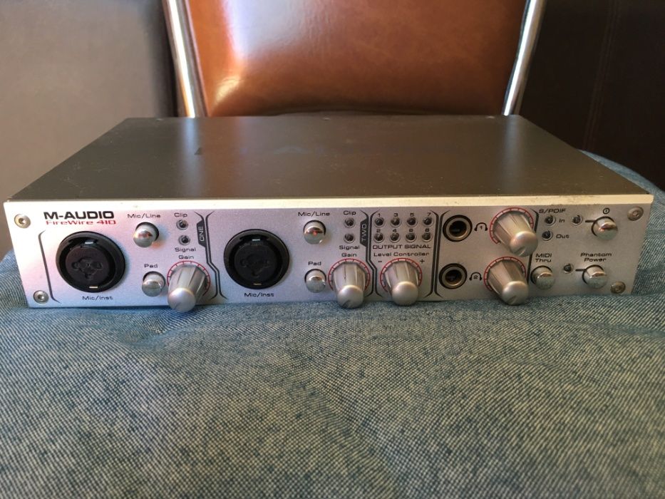 M-Audio FireWire 410 – Professional External Recording Audio Interface64740899523841120