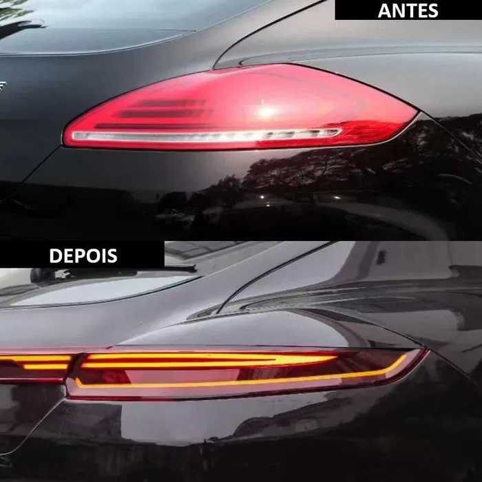 Novas Luzes Traseiras Até 2016 Porsche Panamera 970 com luz  LED Central