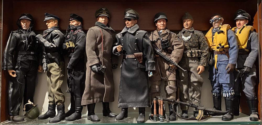 Colecção de 161 action figures Dragon DID 1/6