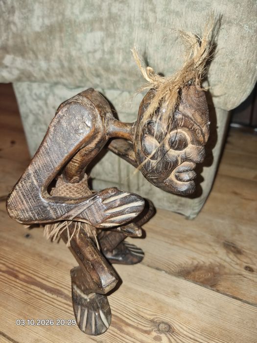 Figurki drewniane