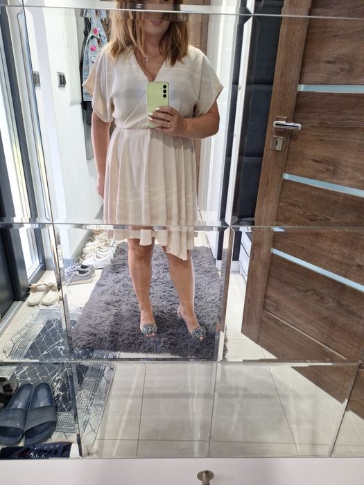 Sukienka letnia uni asymetryczna