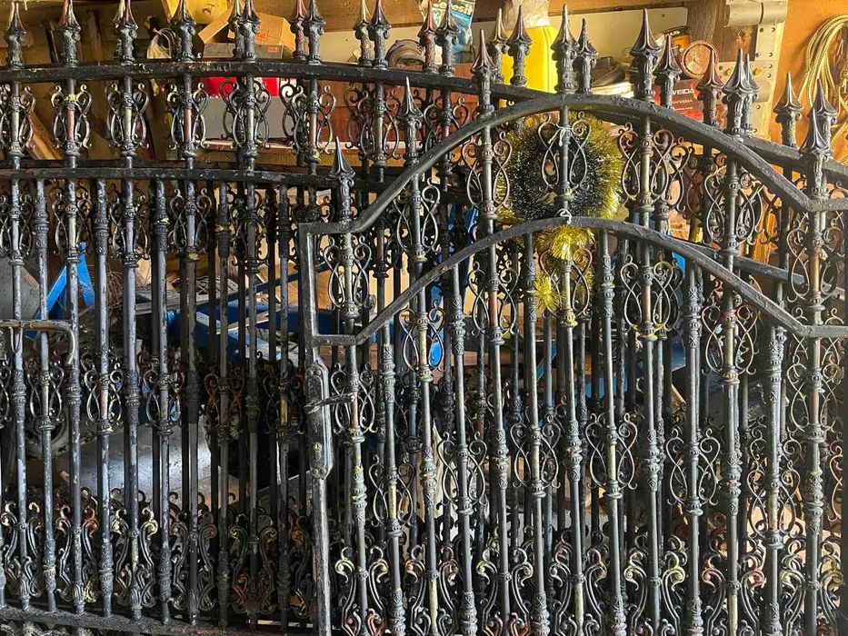 Брама, ворота, фіртка, прольоти, паркан, дашки.