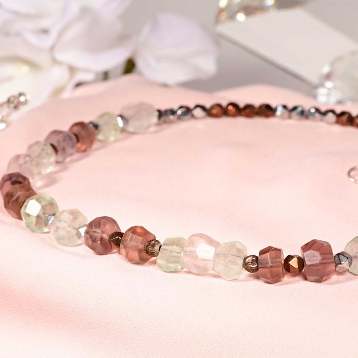 Naszyjnik Fluoryt Kamień Geniuszy