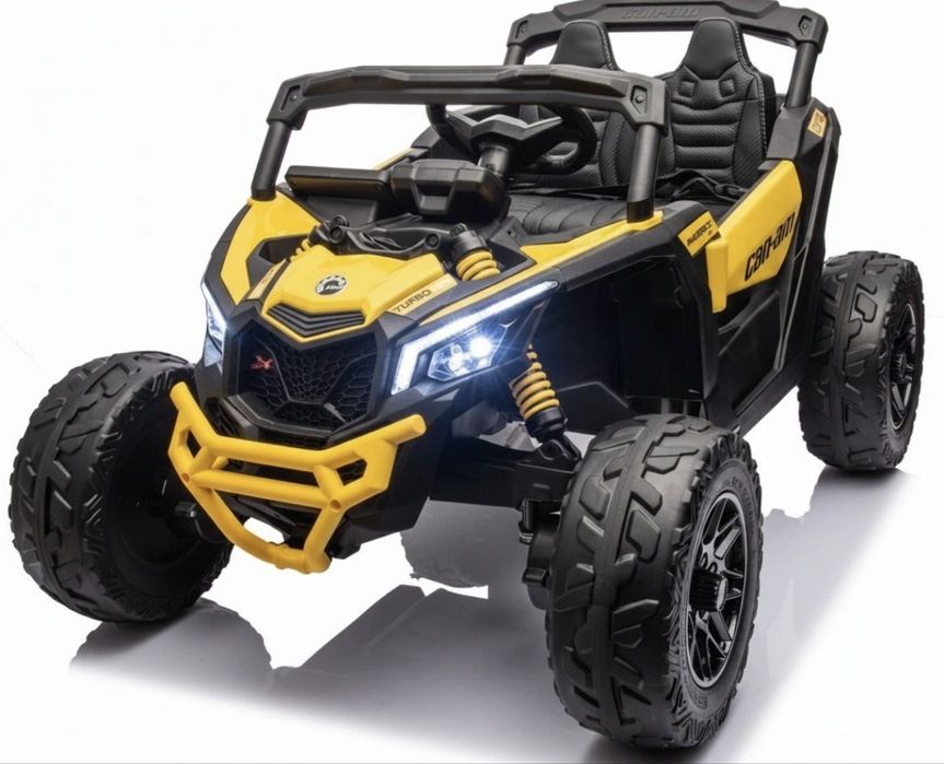Дитячий електромобіль-баггі MAVERICK 4x4 (800W, 24V, EVA-колеса, шкіряне сидіння)