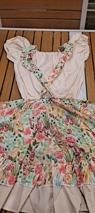 Vestido de camponesa 7-8 anos