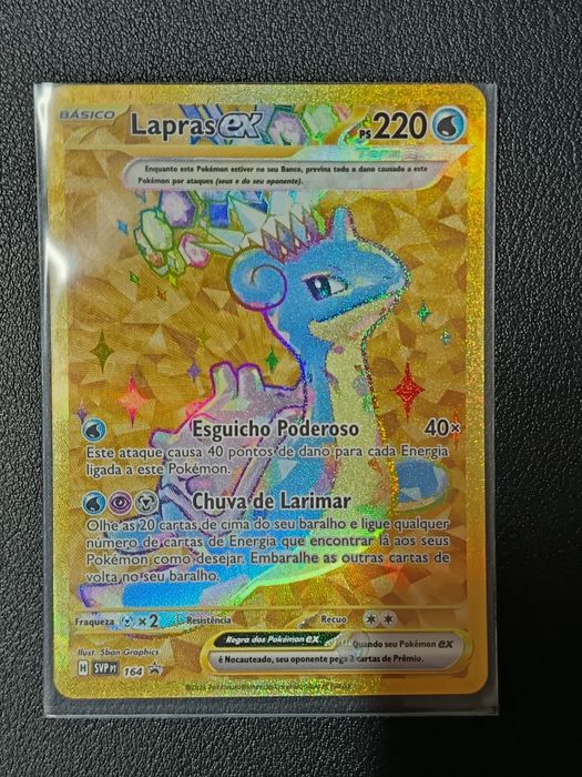 Carta Pokémon - Lapras Ex #164