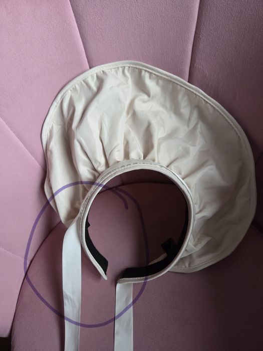 Czepek bonnet opaska z wiązaniem