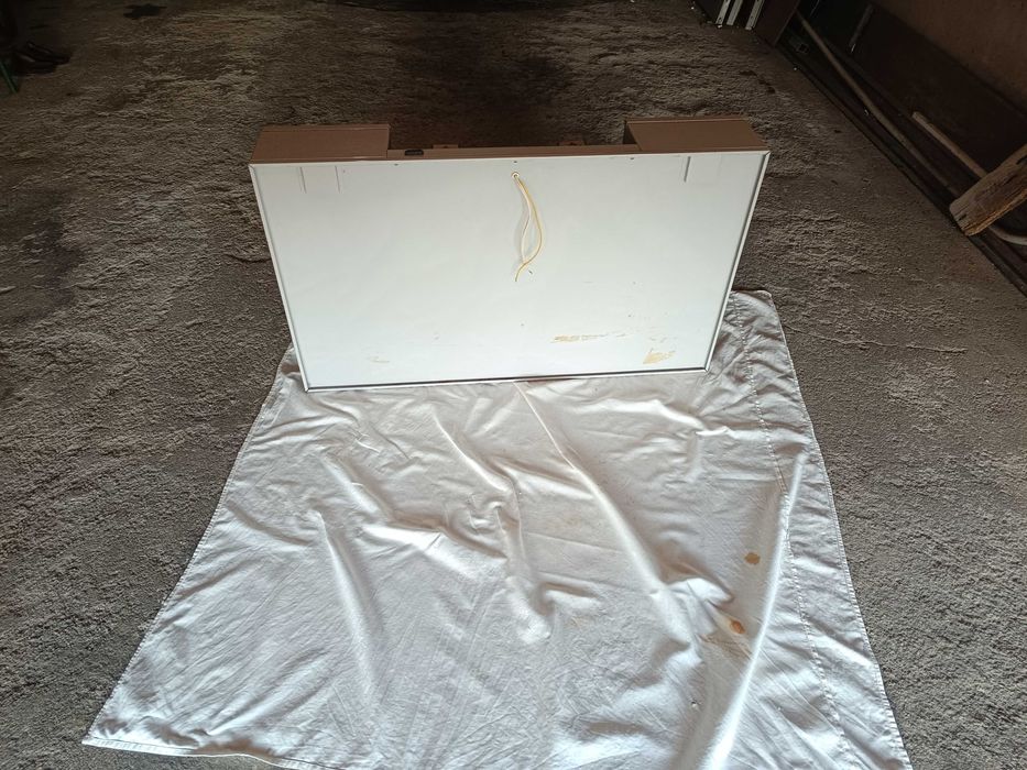 Armário WC com espelho [Cinza/Cinzento]