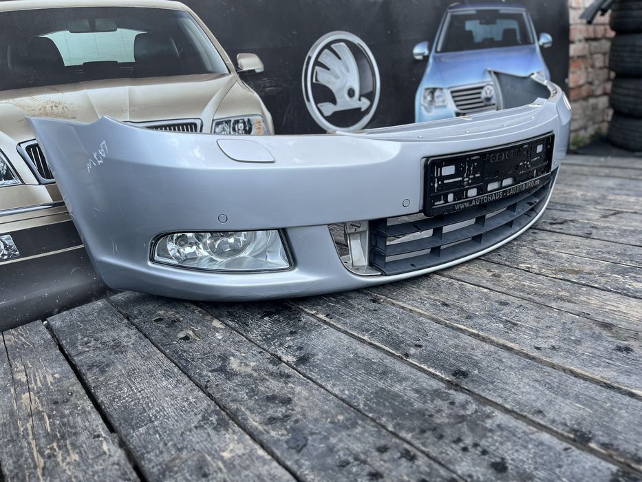 Бампер передній шкода октавія а5 9156 skoda octavia a5 рестайлінг