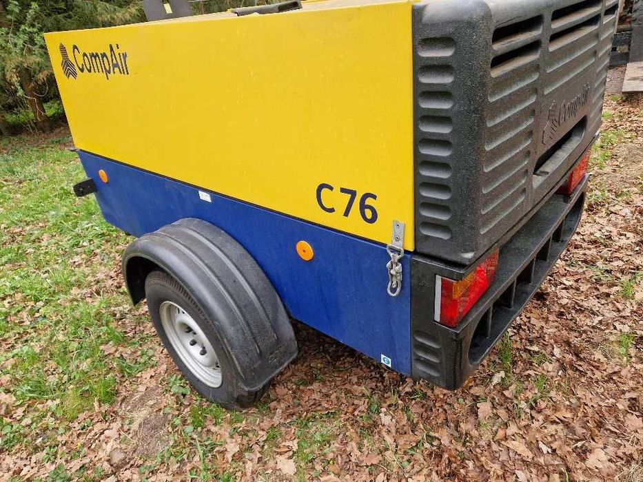 kompresor sprężarka compair c76 7.6 mobilna deutz fm4 1011f