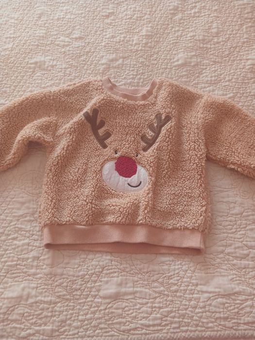 Кофта з оленем 1.5 -  2 роки