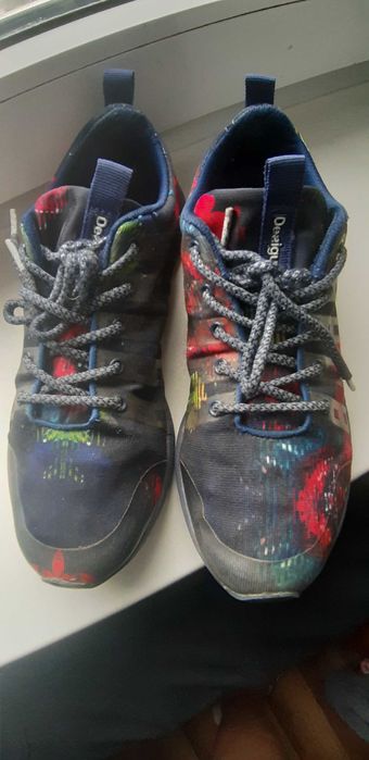 Desigual buty sportowe damskie r. 38 kolorowe wygodne