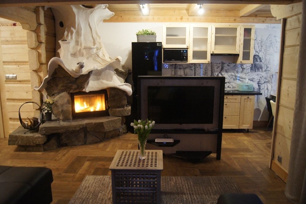 Komfortowe domki w Zakopanem z kominkiem, wanną z hydromasażem, sauną.