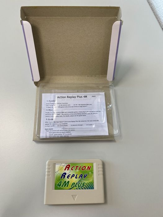 Action Replay 4M Plus Sega Saturn