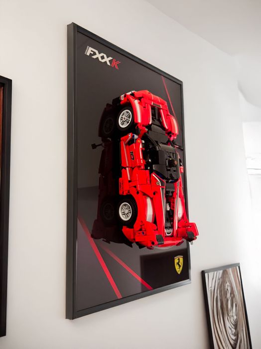 Quadro para LEGO® Technic Ferrari FXX K (42212) – 30x45cm