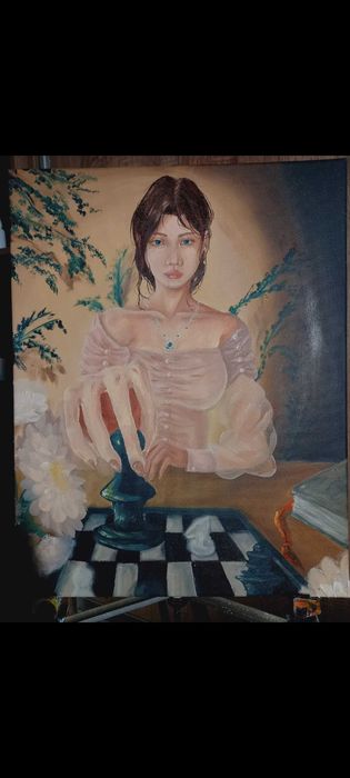 Картина дівчинка