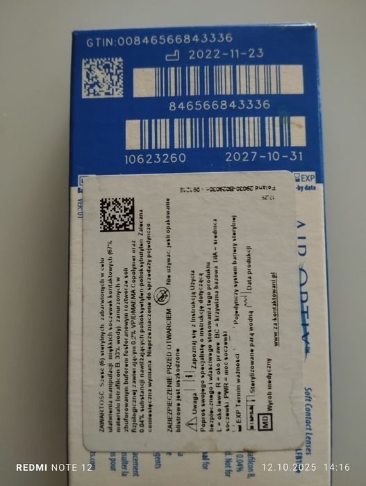 Soczewki AIR OPTIX PLUS HydraGlyde
