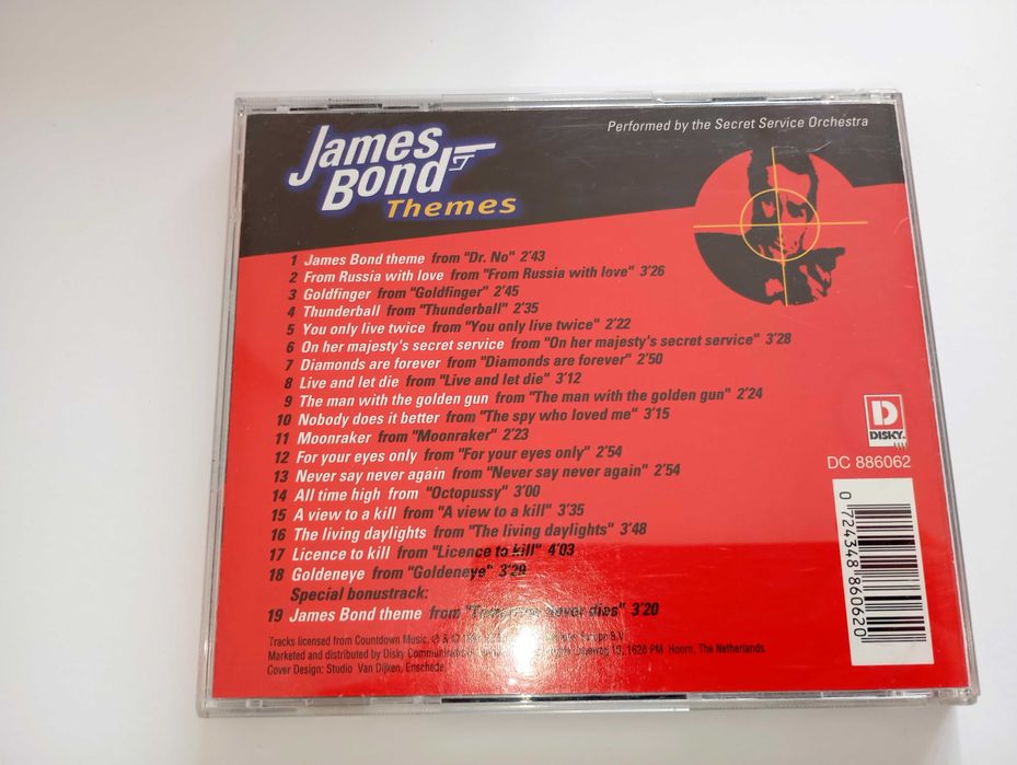 CD Original - James Bond Themes64738546490498121