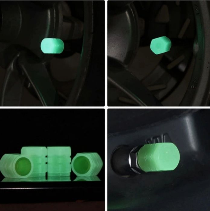 Ковпачки на ніпель що світяться в темноті Фосфорні