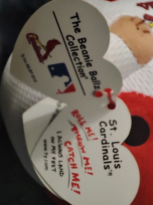 Плюшева іграшка Ty Beanie Ballz – St. Louis Cardinals