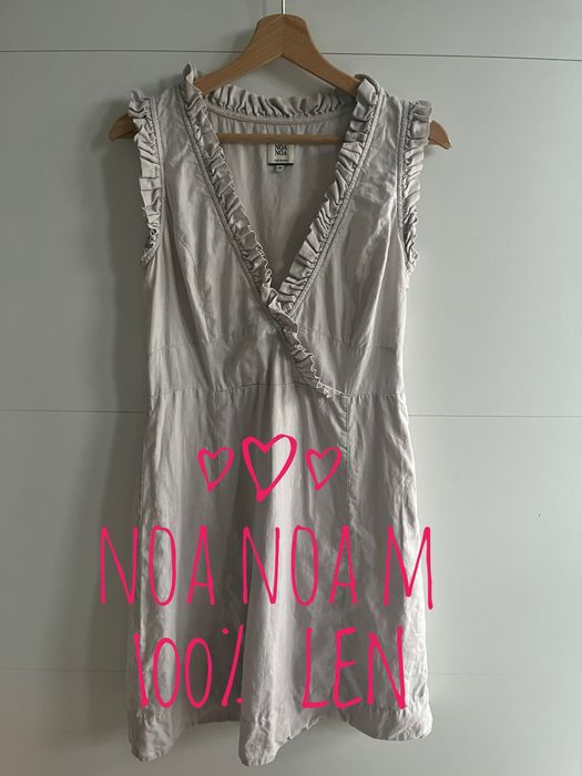 Sukienka Noa Noa M 100% len