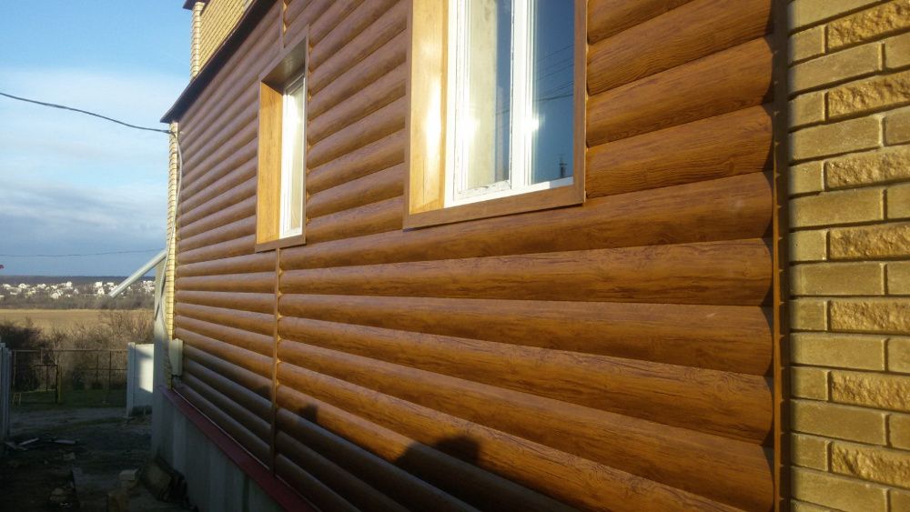 Сайдинг вініловий та металевий. Продаж та монтаж. Зашивка фасадів