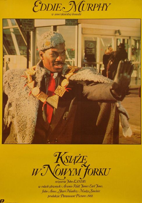 Plakat filmowy - Książę w Nowym Jorku