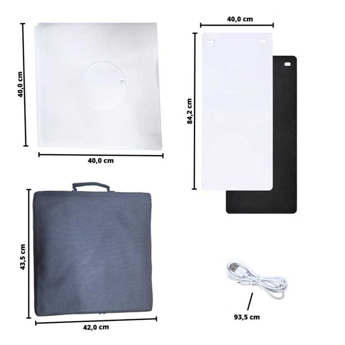 Mini Estúdio Fotográfico com Luz Novo