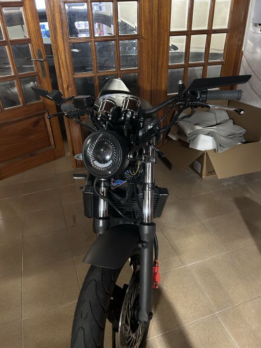 Honda Ntv 650 tranformada