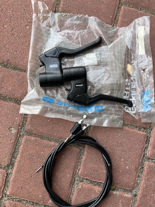 Nowe klamki hamulcowe rowerowe shimano