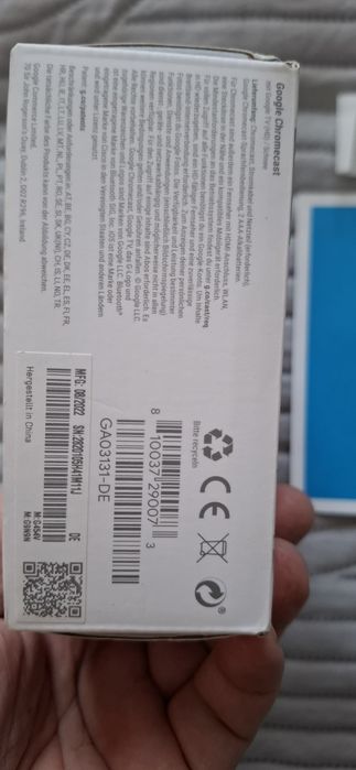 Chromecast Google tv 4.0 HD