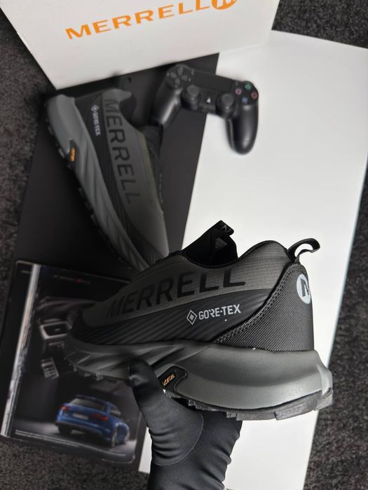 Чоловічі кросівки Merrell Agility Peak 5 GTX Grey Black [41-45]