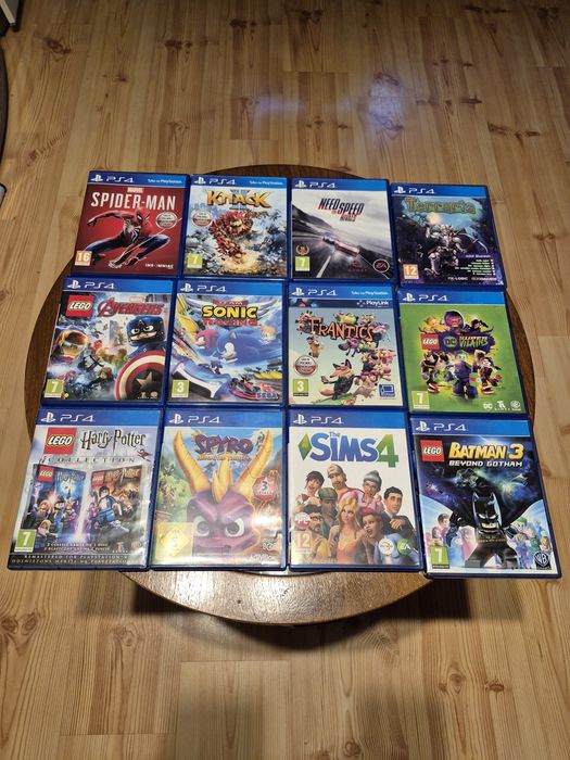 Gry dla dzieci na PlayStation 5 Ps4.Spyro,Spiderman,Sims 4,Terraria