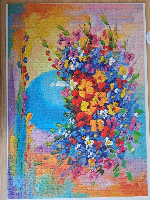 Puzzle  Enjoy " A Bouquet of Flowers" 1000el.